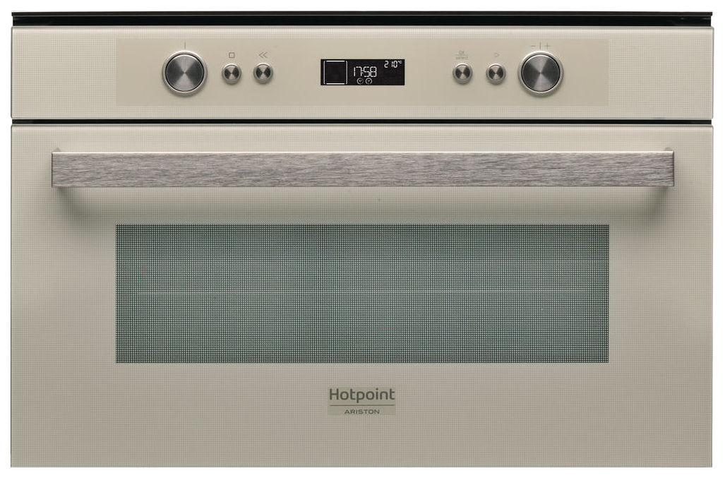 фото Встраиваемая микроволновая печь hotpoint-ariston md764dsha ivory