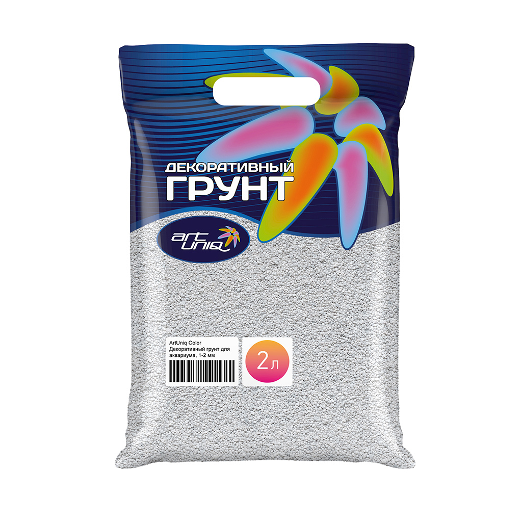 фото Грунт artuniq color white 1-2мм 3кг