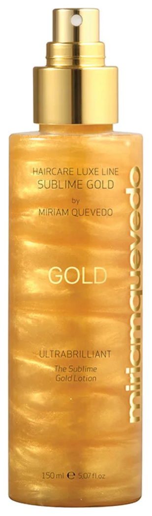 Лосьон для волос Miriamquevedo Ultrabrilliant The Sublime Gold Lotion 150 мл лосьон для загара australian gold accelerator k 250 мл