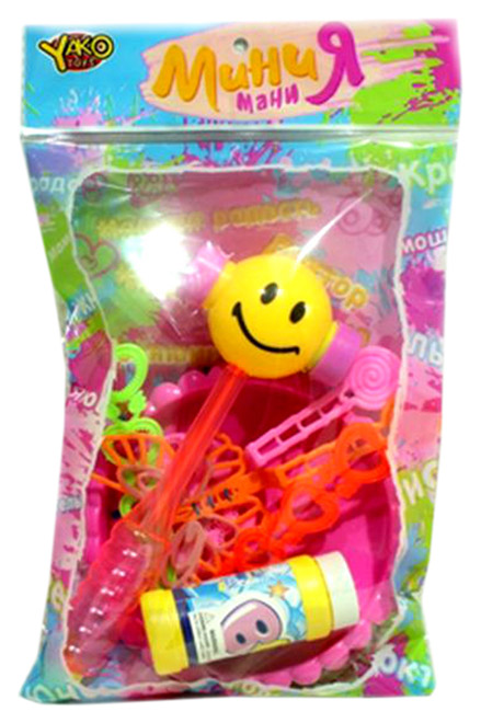 фото Набор для мыльных пузырей минимания yako m6365 yako toys