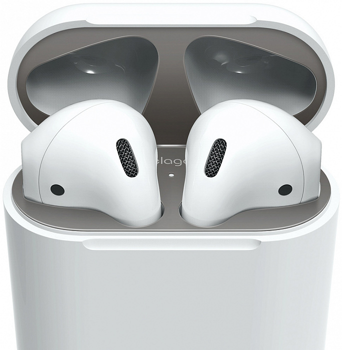 

Защитная пластина Elago Dust Guard (EAP-GUARD-MDG-2S) для Apple AirPods (Matt Space Grey), Dust Guard