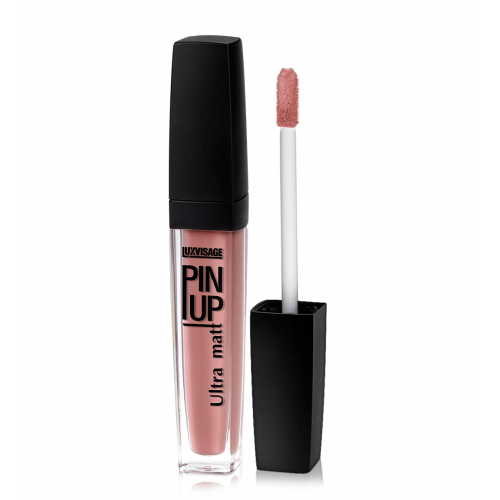 фото Блеск для губ ультра матовый финиш luxvisage pin-up ultra matt тон 20 pink sand