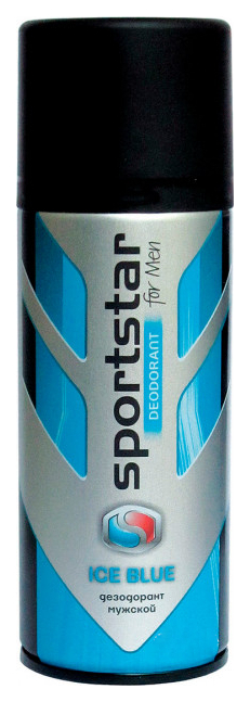Дезодорант Sportstar Ice Blue 175 мл краска для граффити arton 400 мл в аэрозоли blue star