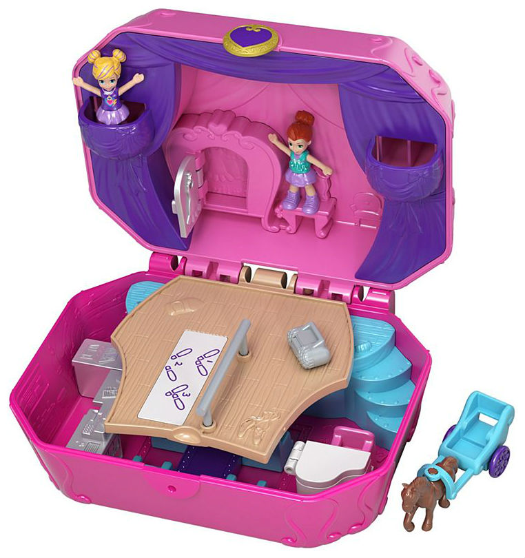 фото Игровой набор mattel polly pocket gcj88 мир полли