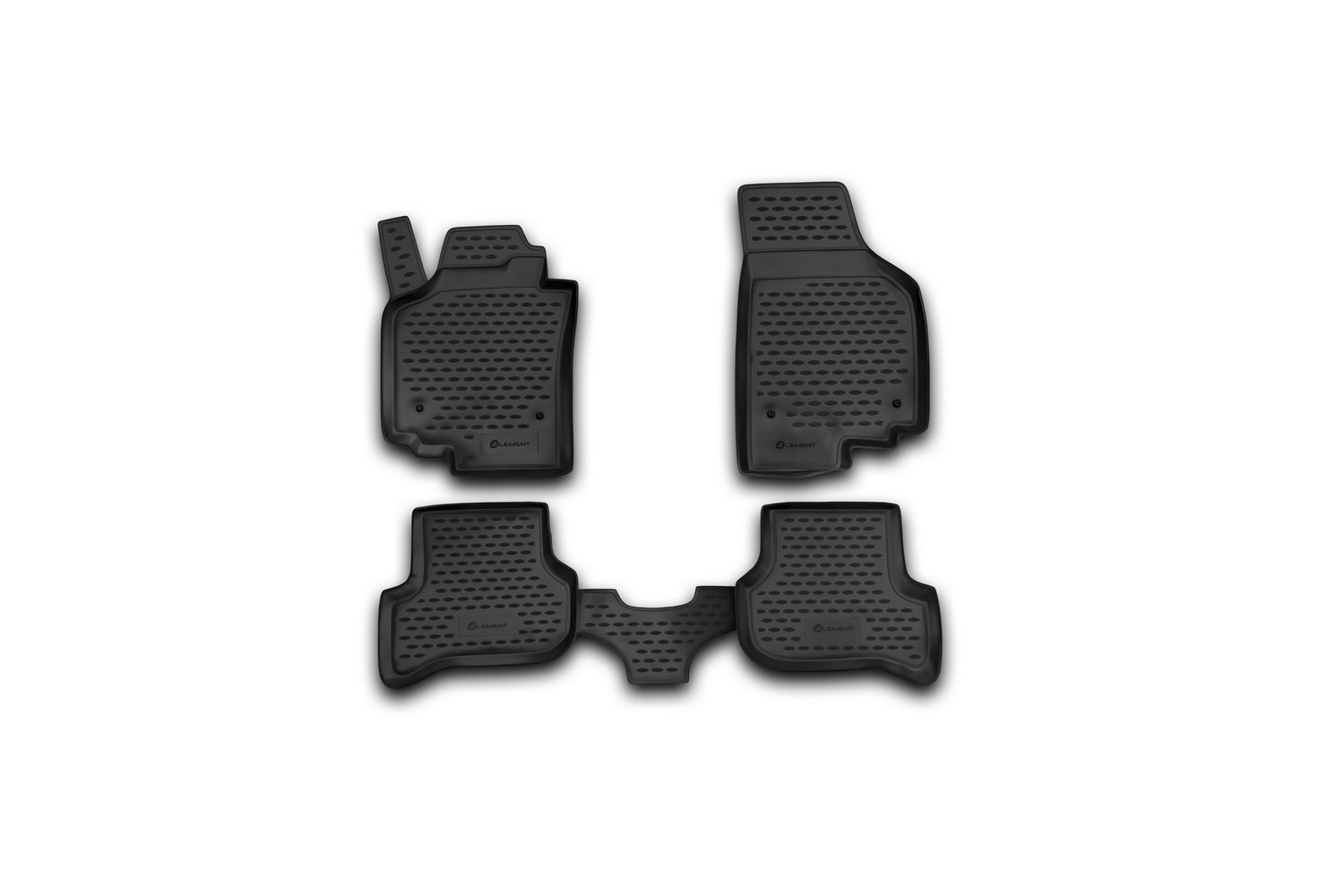 

Коврики в салон Element для SEAT Altea 01/2005-2009, 4 шт. полиуретан