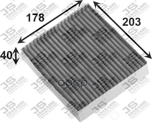 фото Фильтр салона js asakashi ac3501c