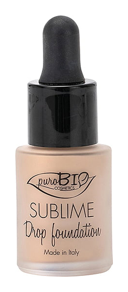 фото Тональный крем purobio sublime drop foundation 02 15 мл