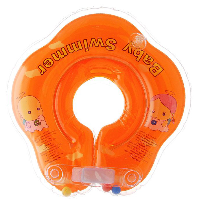

Круг для купания Baby Swimmer BS02O-B Оранжевый