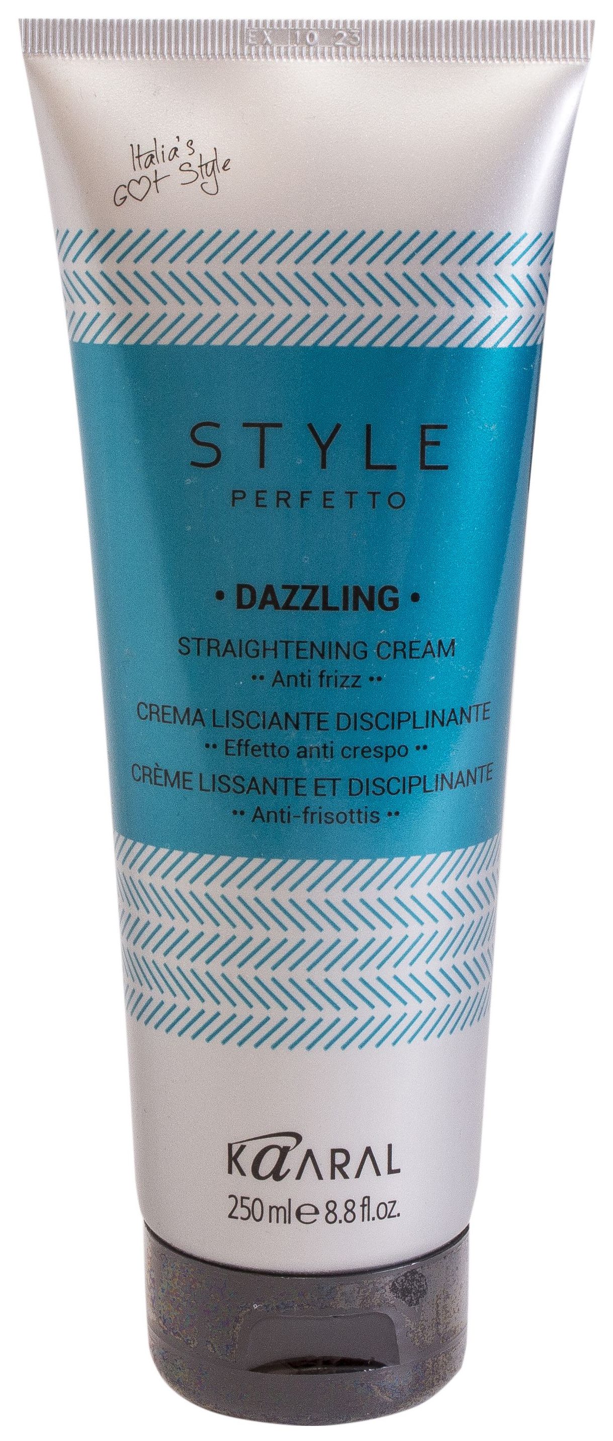 фото Крем для выпрямления волос / style perfetto dazzling straightening cream 250 мл kaaral