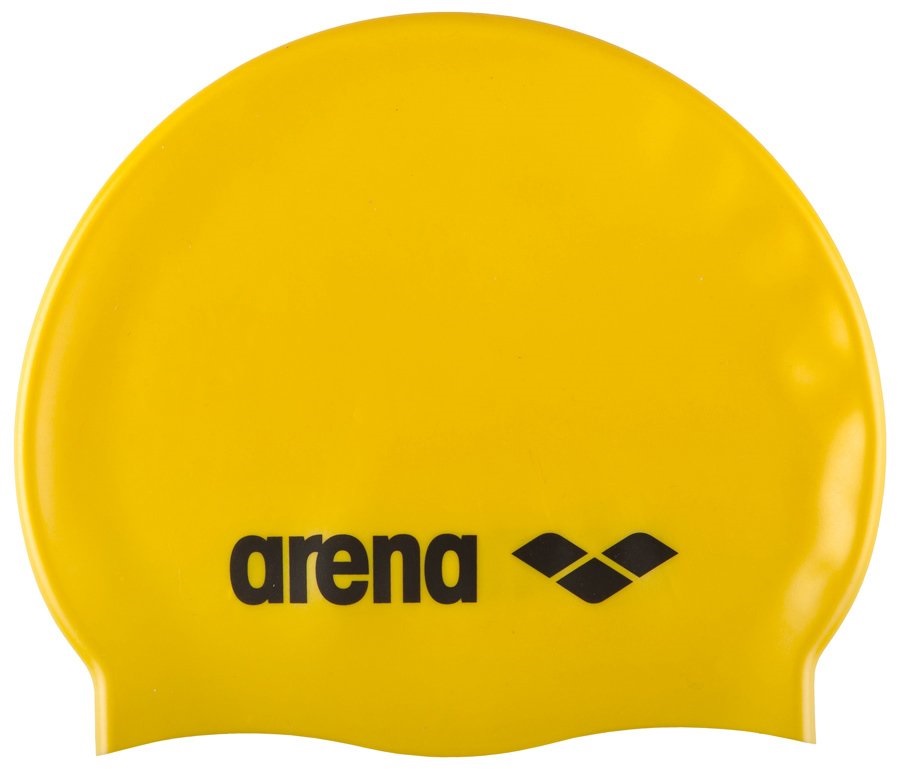 фото Шапочка для плавания arena classic silicone jr 35 yellow/black