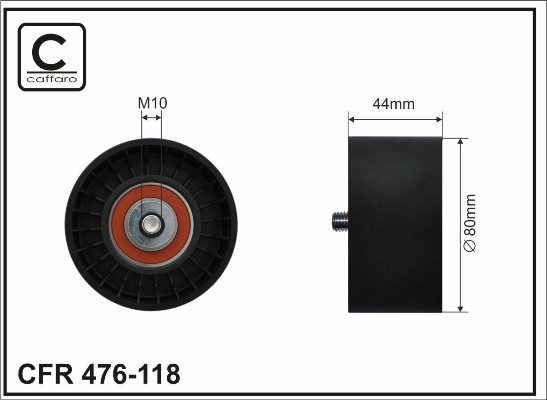 

Натяжной ролик CAFFARO 476-118