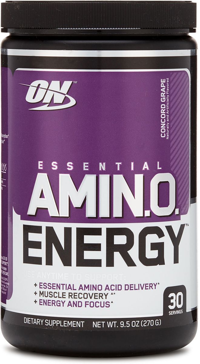 Essential Amino Energy Optimum Nutrition, 270 г, concord grape