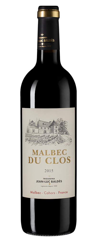 

Вино Cahors Malbec du Clos, Clos Triguedina