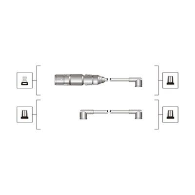 

Комплект проводов зажигания MAGNETI MARELLI 941319170071