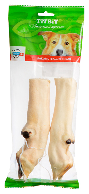

Лакомство для собак TiTBiT, нога баранья, 2шт, 164г, копыта, баранина, 164г
