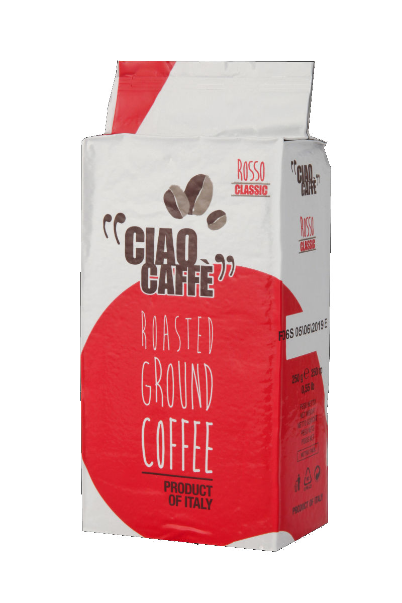 

Кофе молотый Ciao Caffe Rosso Classic 250 вакуум г