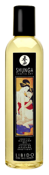 Массажное масло Shunga Libido с ароматом экзотических фруктов 250 мл