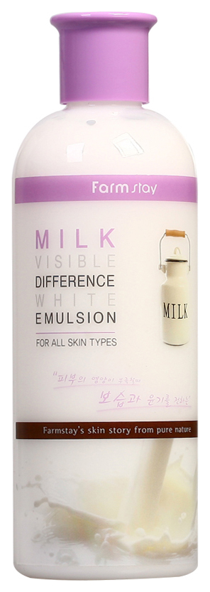 Эмульсия для лица Farm Stay Visible Difference White Emulsion Milk 350 мл