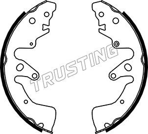 

Комплект тормозных колодок TRUSTING 111.251