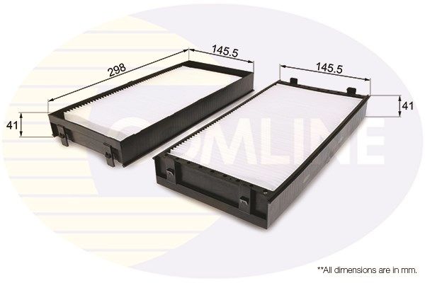 фото Фильтр салона comline ekf171