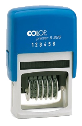 Нумератор Colop Printer S 226. 6 разрядов. Высота шрифта: 4 мм.