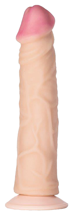Реалистичный телесный фаллоимитатор на присоске №57 22,5 см