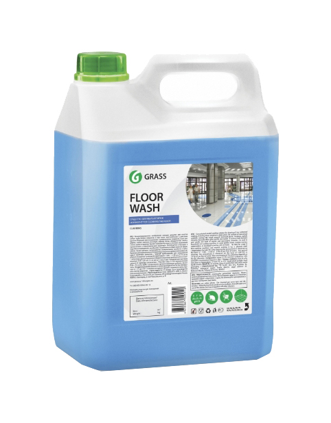 Средство для мытья пола Grass floor wash нейтральное канистра 5.1 кг