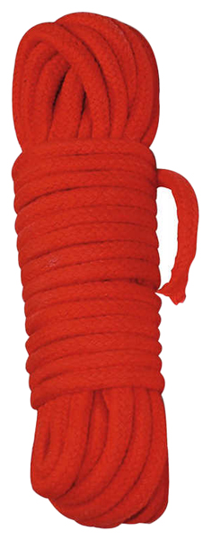 фото Веревка для шибари orion хлопковая красная 7 м