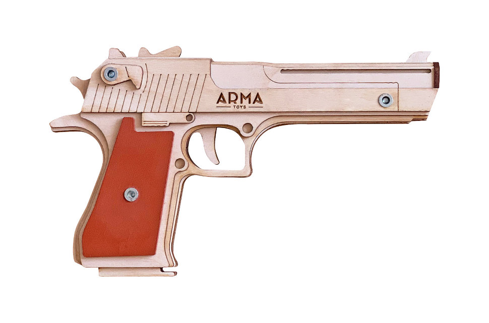 

Резинкострел Arma.toys Пистолет Дезерт Игл, 10 зарядов