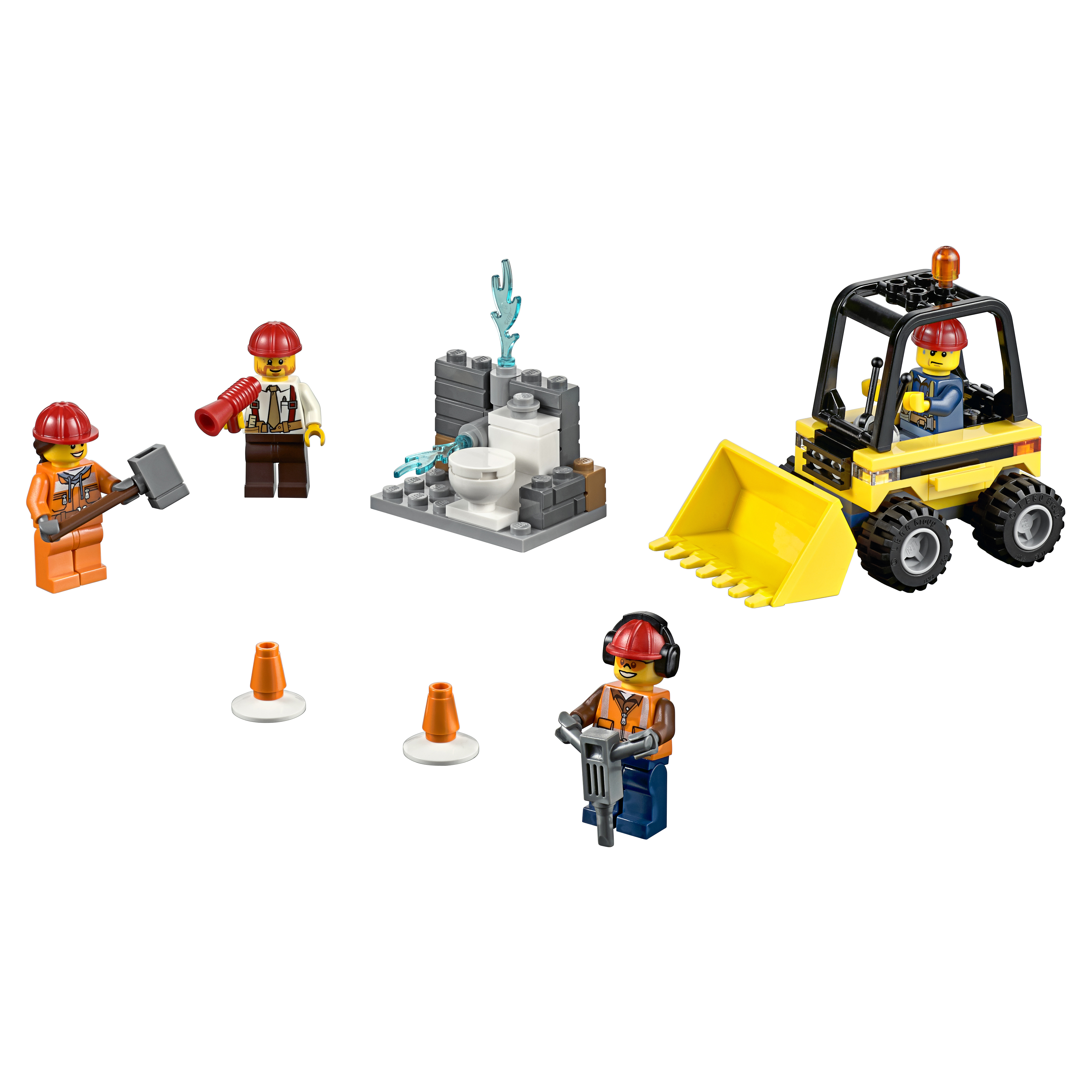 фото Конструктор lego city demolition набор строительная команда для начинающих (60072)