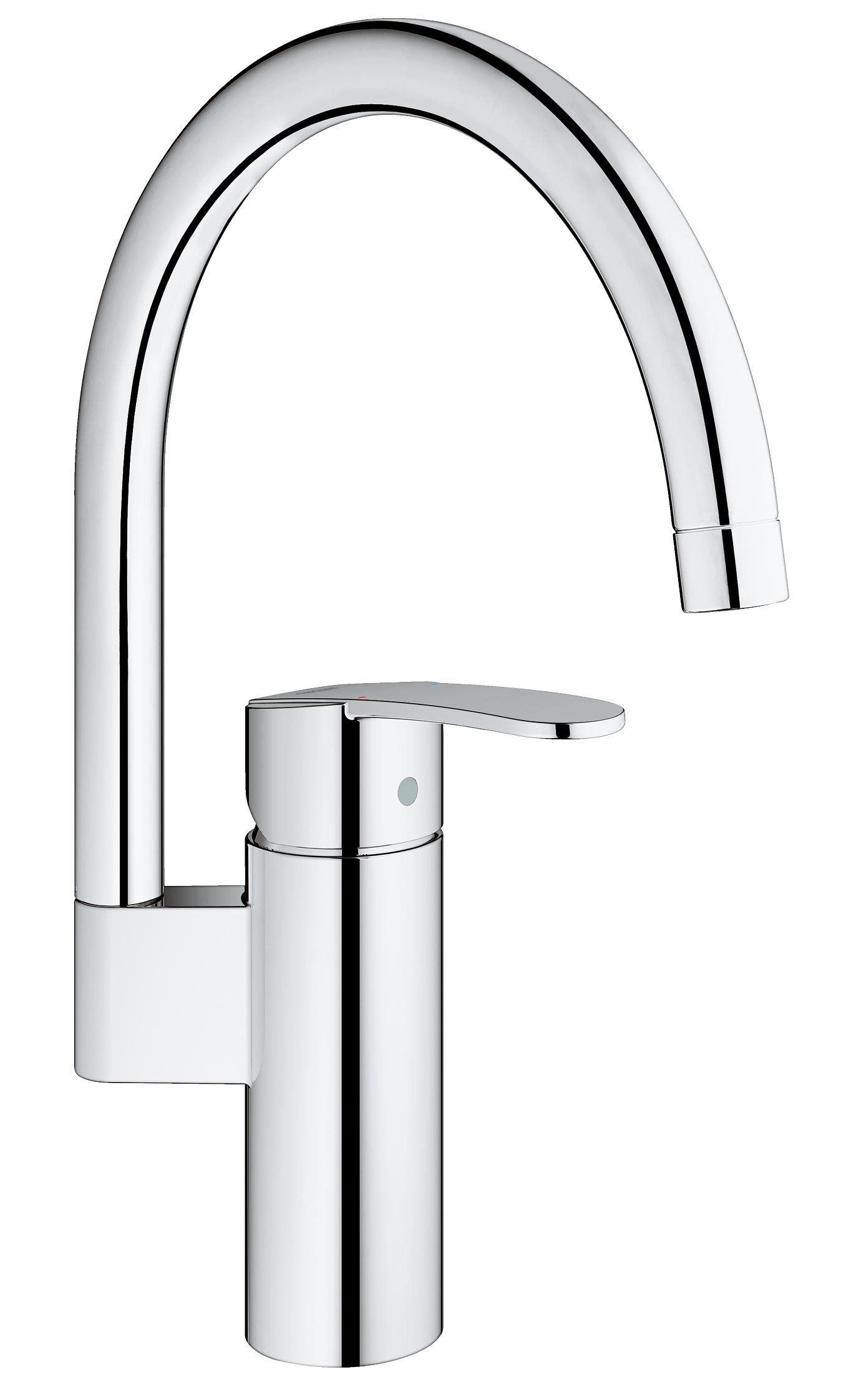 фото Смеситель для кухонной мойки grohe wave cosmopolitan 32449001 хром