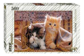 

Пазл Step Puzzle 560 деталей, Котята