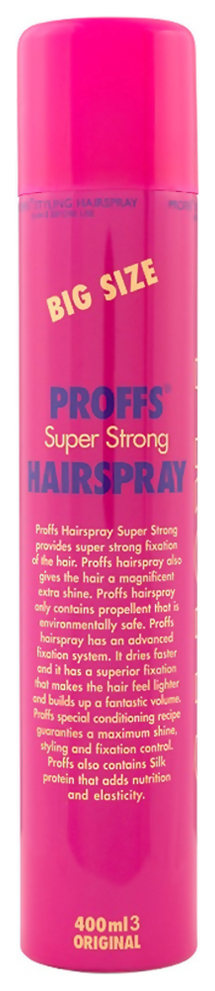 Купить Лак для волос Proffs Super Strong Hairspray 400 мл