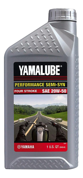 Моторное масло Yamalube Performance Semi-Synthetic 20W50 0,946 л