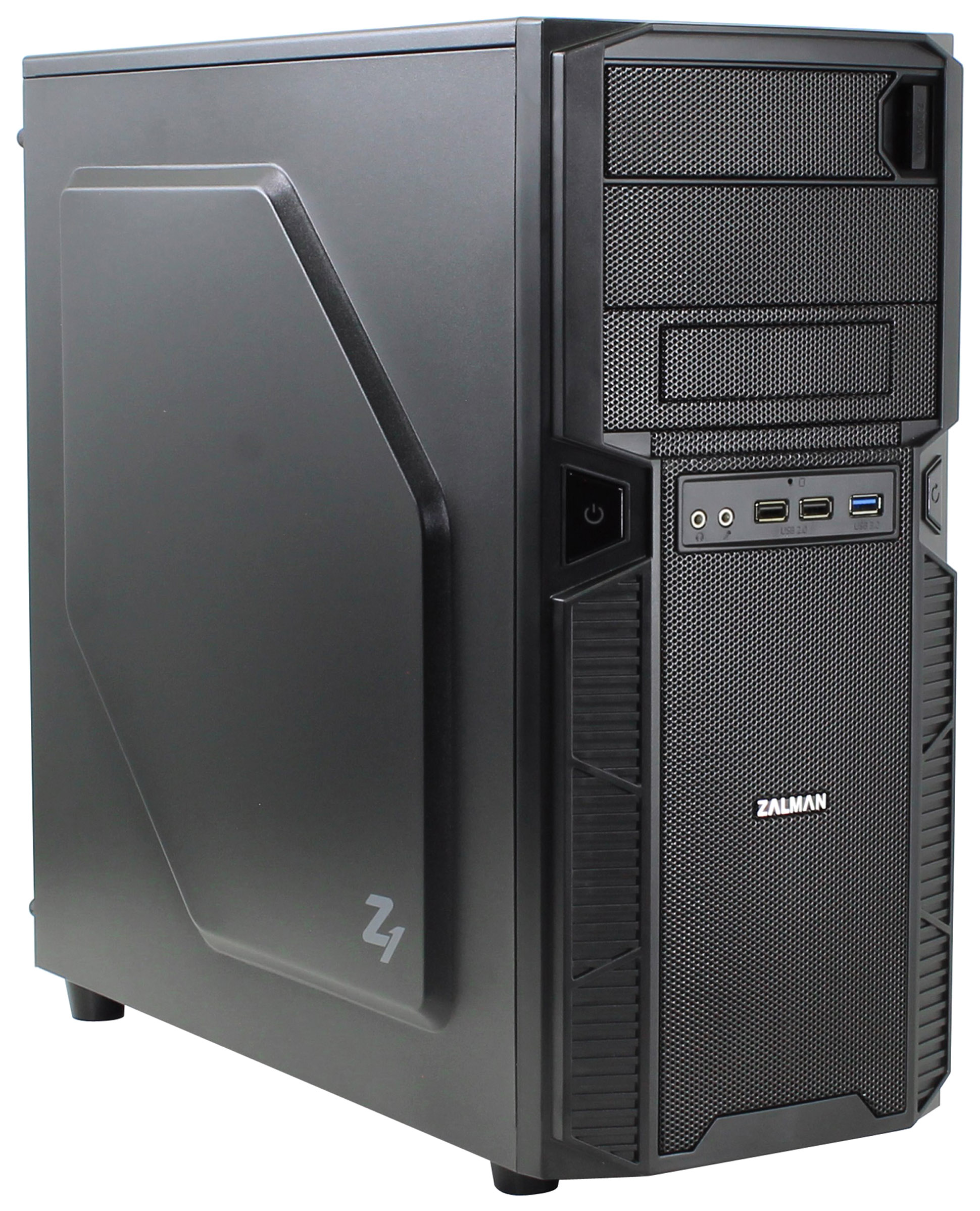 фото Компьютерный корпус zalman z1 без бп black