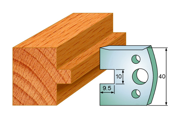 

Комплект из 2-х ножей 40x4 SP CMT 690.092, 690.092