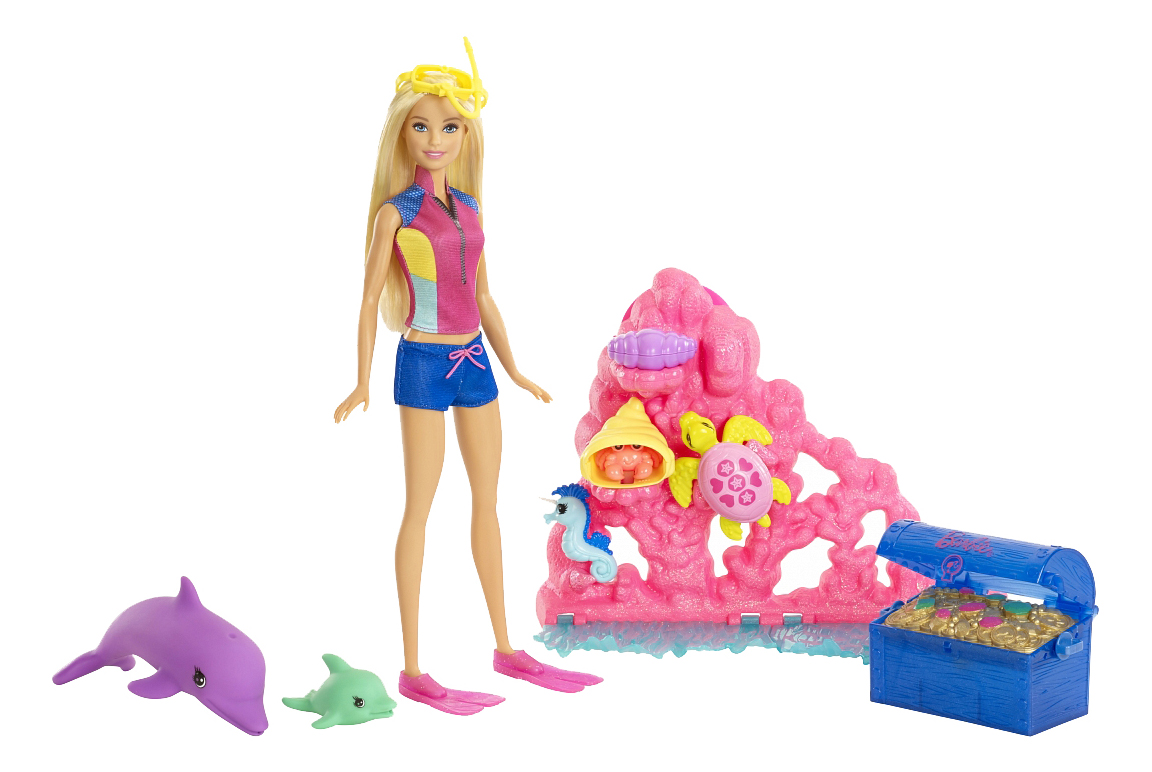 

Куклы Barbie Морские приключения FCJ29, морские приключения