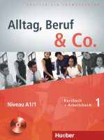 фото Alltag, beruf & co, 1, kursbuch + arbeitsbuch + cd zum arbeitsbuch hueber