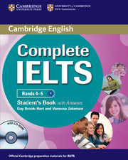 фото Complete ielts bands 4-5 sb +ans +r cambridge university press