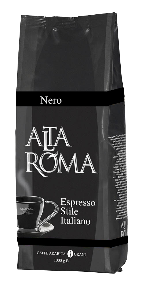 фото Кофе в зернах alta roma nero 1000 г