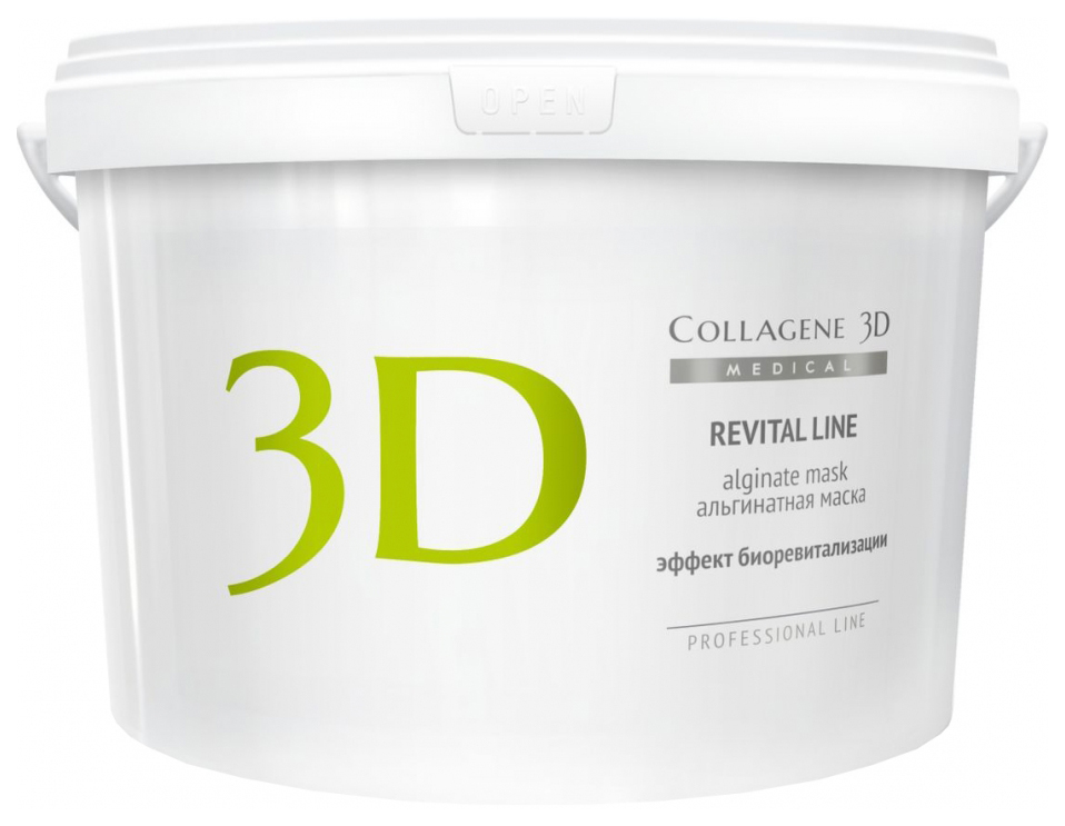 

Маска для лица Medical Collagene 3D Revital Line Alginate Mask 1200 г, Alginate Mask
