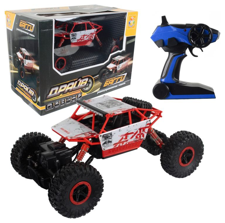 

Радиоуправляемая машинка 1TOY Бигвил Драйв раллийная Т10956, Драйв раллийная