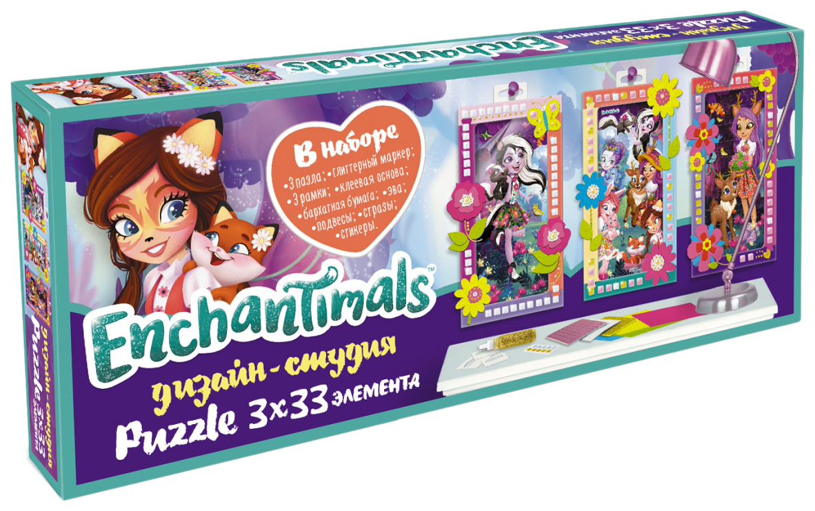 

Пазл Origami enchantimals 99 деталей