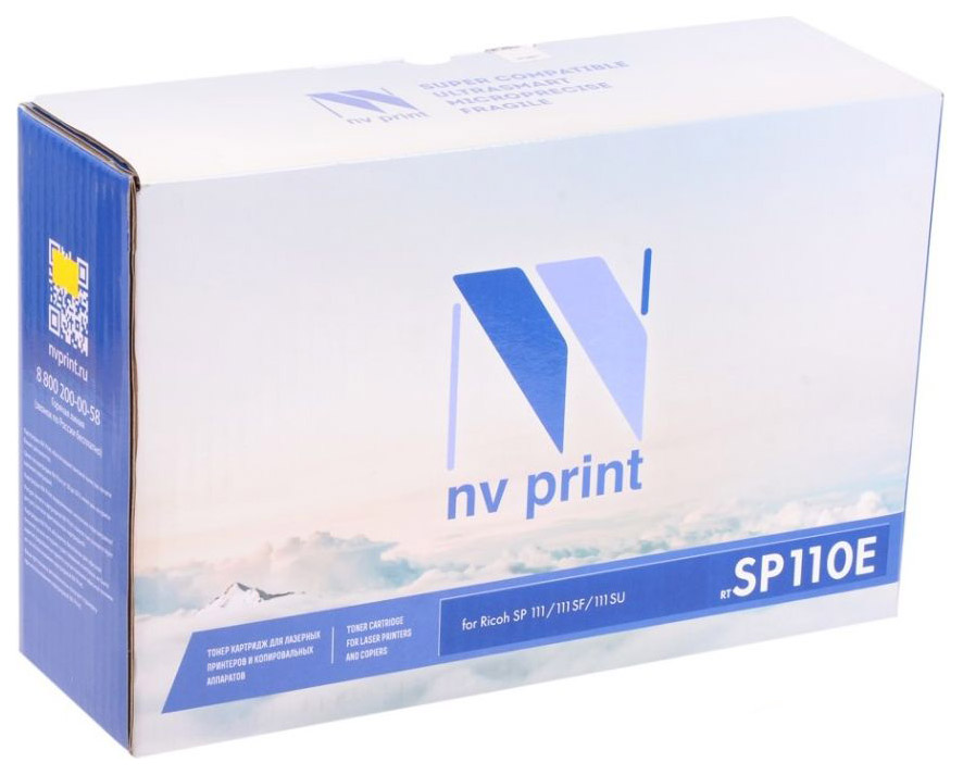 Картридж для лазерного принтера NV Print SP110E, черный