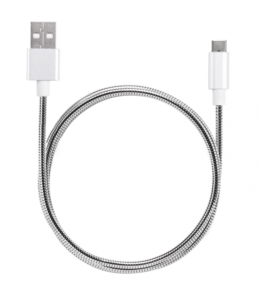 фото Кабель anchor evercable type-c oem 1,2м silver anchor labs