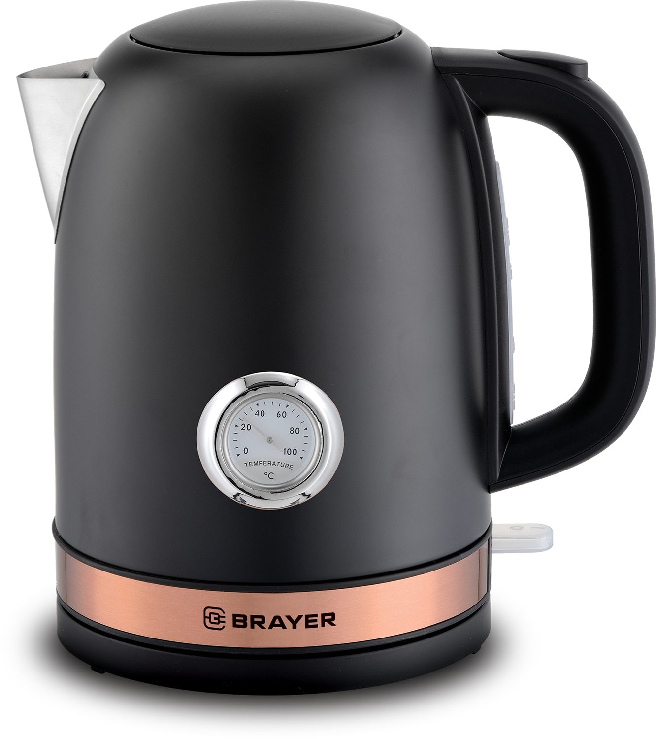 Чайник электрический Brayer BR1005BK 1.7 л черный фен brayer br3005
