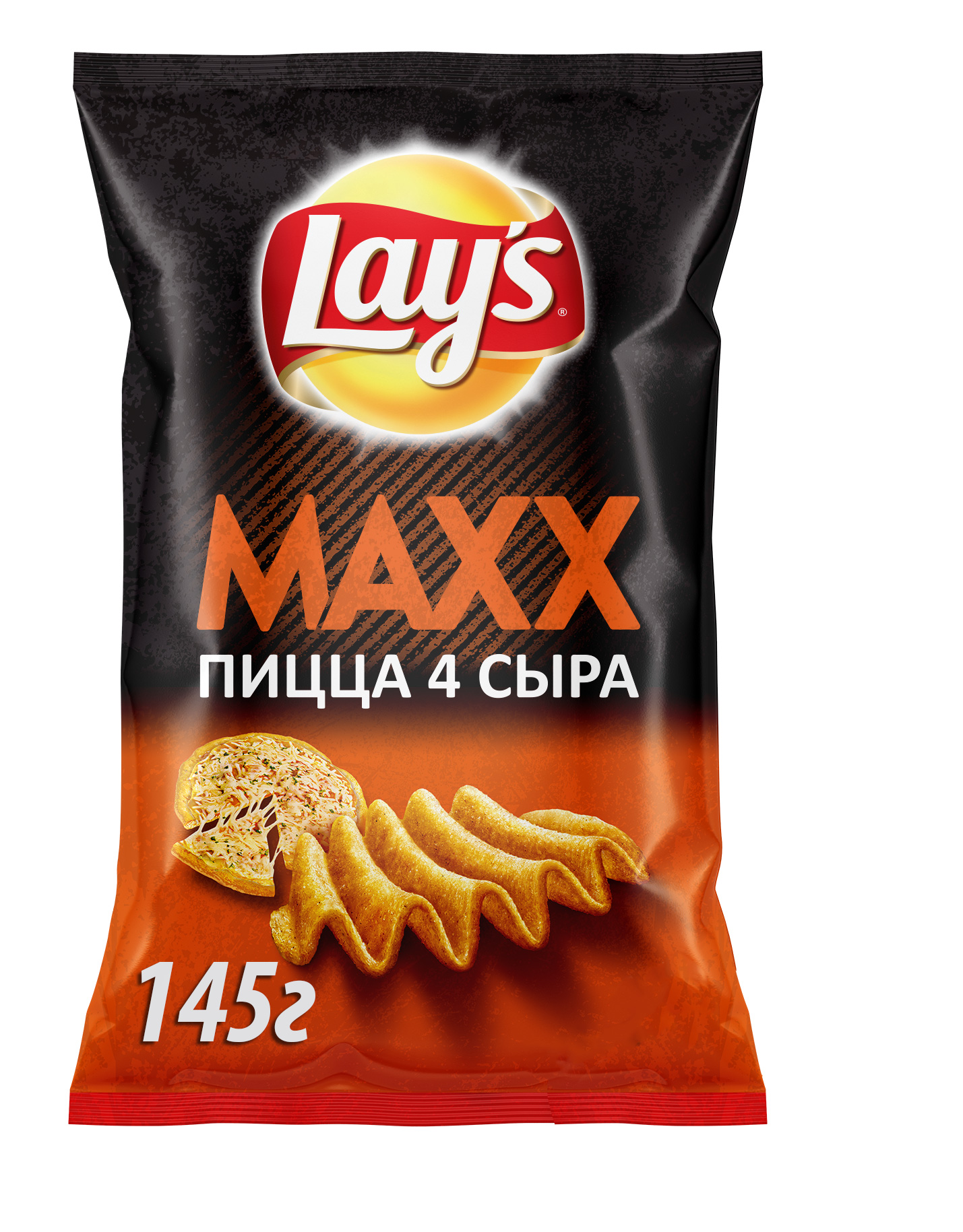 

Картофельные чипсы Lay's maxx пицца 145 г