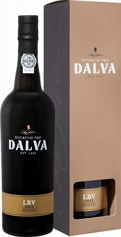 

Портвейн C. Da Silva, Dalva Porto LBV 2012, сладкий, 20 %, 750 мл, gift box