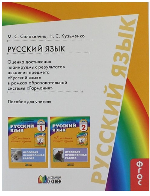 

Русский язык Освоения предмета 1-2 кл.