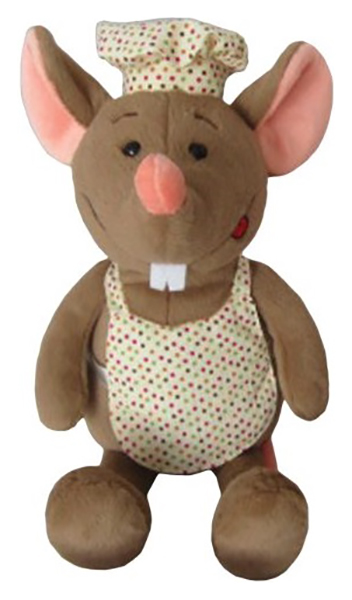 фото Мягкая игрушка fluffyfamily мышь поваренок 681633 fluffy family